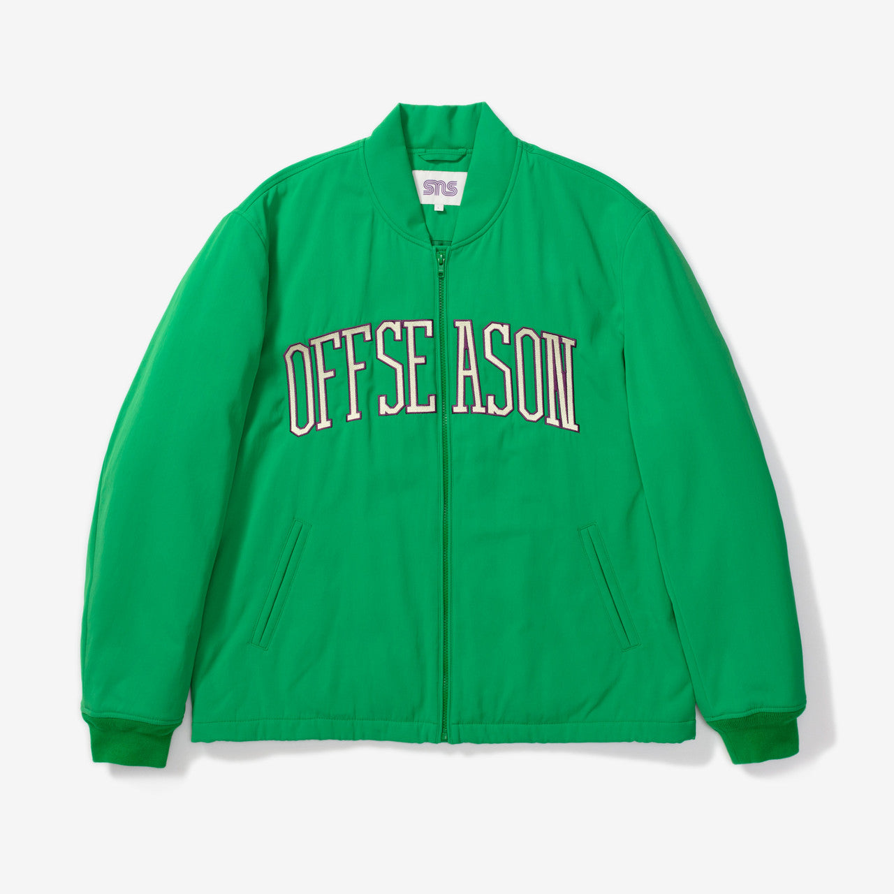 Nylon Varsity Jacket