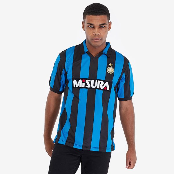 Score Draw Retro Inter Milan 1990 Home Shirt