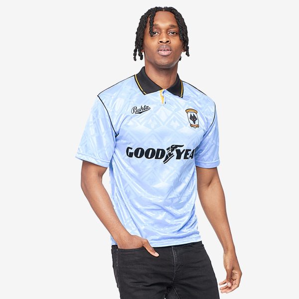 Score Draw Wolverhampton Wanderers 1992 Bukta Away Shirt