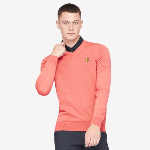 Lyle & Scott Golf V Neck Pullover