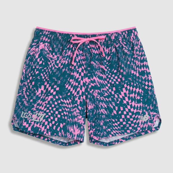 New Balance London Edition RC Printed 5 Inch Shorts